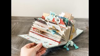 How To Make a Memorabilia Rolodex From a Book [upl. by Anytsyrk]