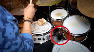 How I Record Drums Using One Microphone [upl. by Naghem218]