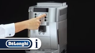 Magnifica S  How to use the Energy saving feature of your coffee machine [upl. by Corvin]