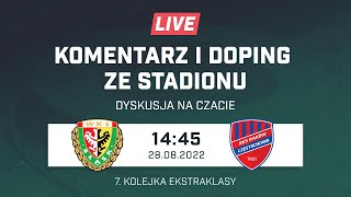 Śląsk Wrocław  Raków Częstochowa LIVE stream na żywo doping [upl. by Assirram]