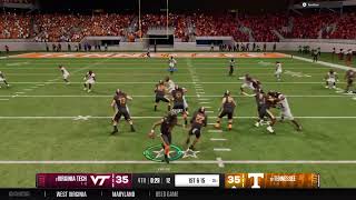 CFB25 S2 W1 OtSS VT vs Tennessee [upl. by Hanway475]