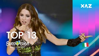 Eurovision 2024 Top 13  NEW 🇮🇹 [upl. by Annasor]