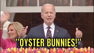 Joe couldn’t even say “Easter Bunnies” PROPERLY Today 🤦‍♂️ [upl. by Inoek]