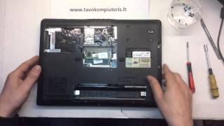 Kaip išardyti HP pavilion DV6000 video 1 [upl. by Imoin]