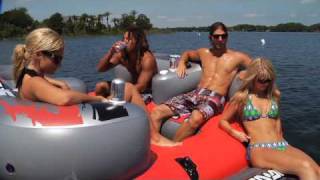 SEADOO  Inflatable  Aqua Lounge 4 [upl. by Jermyn]