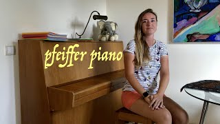 Showing my Pfeiffer Piano [upl. by Arikat]