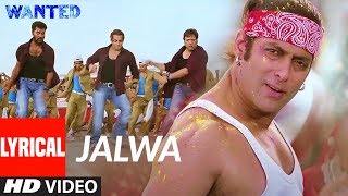 Lyrical  Jalwa  Wanted  Salman Khan Anil Kapoor GovindaPrabhu Devaa  Sajid Wajid [upl. by Egiaf]