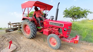 New Mahindra 275 Di XP Plus FIrst Time Using 7 Tines Cultivator  Full Load Testing [upl. by Magna901]