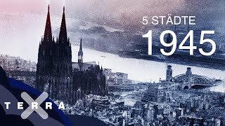 Deutschland von oben 1945 – 5 Städte  Terra X [upl. by Pineda]