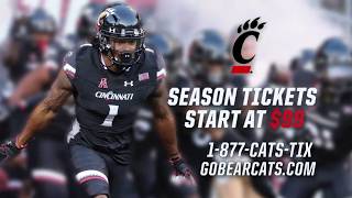 2018 Cincinnati Bearcats Football Season Tickets Its More Than Just A Game [upl. by Arundel795]