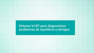 Gafas VHIT para el diagnóstico del vértigo  Hospital Universitario Quirónsalud Madrid [upl. by Nnaeirrac]