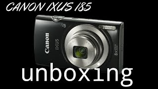 canon ixus 185 unboxing and photovideo samples [upl. by Thane]