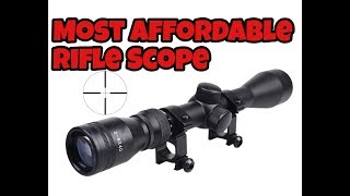 Most Affordable Rifle Scope CVLIFE Tactical 39x40 Optics [upl. by Amre235]