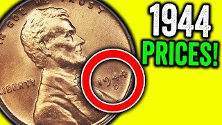 1944 WHEAT PENNIES WORTH MONEY  RARE amp VALUABLE COINS TO LOOK FOR [upl. by Zoilla]