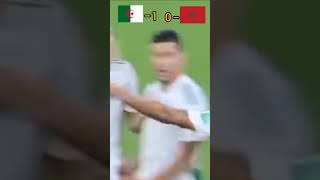 Algeria vs Morocco football game shortvideo [upl. by Airdni]