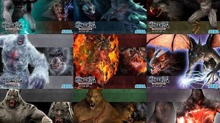 PROJECT ALTERED BEAST All transformations [upl. by Llehsim]