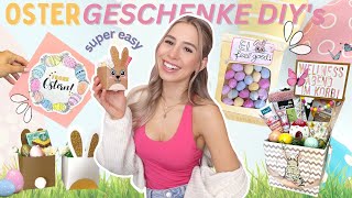 DIY OSTERGESCHENKE 🐥schnelle und einfache Geschenkideen und Deko zu Ostern 2023  Cali Kessy [upl. by Eceerehs]