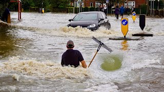 Clearing the Clog Unclogging a Flooded Street to Restore Safe Passage [upl. by Ahsatin878]