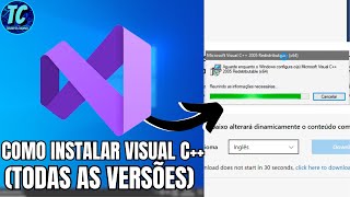 como instalar microsoft VISUAL C em 2023 TODAS AS VERSÕES✅ [upl. by Nerhe]