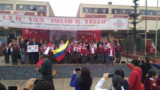 Himno Nacional de Venezuela en Perú [upl. by Ynove781]