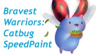 Bravest Warriors  Catbug Speedpaint [upl. by Cherye]