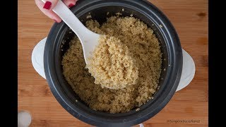 ¿Cómo cocinar quinoa en olla arrocera [upl. by Verla]