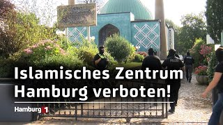 Nach Razzia in Blauer Moschee Bundesinnenministerium verbietet das IZH [upl. by Jac]