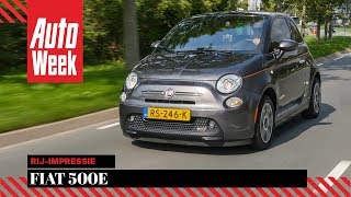 Fiat 500E  AutoWeek Review  English subtitles [upl. by Akerdna]