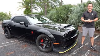 Is the Dodge Challenger Demon the BEST Muscle Car ever BUILT [upl. by Felton]