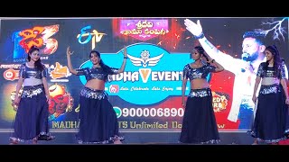 Sri Sri devi drama company and Dhee Super Duper Hit Dance for Telugu Songs [upl. by Adnuahsor]