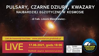 Pulsary czarne dziury kwazary – najbardziej egzotyczne w kosmosie [upl. by Eillek]