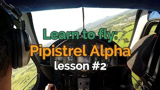 Pipistrel Alpha Trainer  Lesson 2  Checkout Flight  Stalls amp Circuits  ATC [upl. by Metts67]