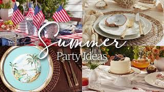 Lenox 2023 Summer Party Ideas [upl. by Iztim]