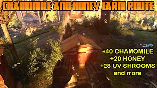 Lets Play Dying Light 2  Chamomile and Honey Farm Route v3 Lavender Resin UV Shrooms Feathers [upl. by Adigun]