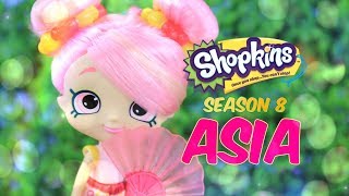 SHOPKINS SEASON 8 World Vacation  ASIA  Shoppies and Blind Boxes [upl. by Cicenia]