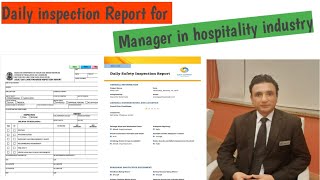 Daily inspection for on duty Manager in hospitality industry [upl. by Eniawed]