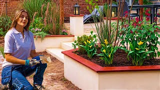 Transformation INCROYABLE de ma Terrasse  Construction de Bacs à Fleurs en Parpaings [upl. by Sirromaj100]