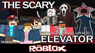 STRANGER THINGS The Scary Elevator By MrNotSoHERO Roblox [upl. by Valer]