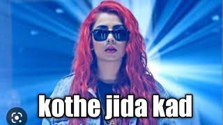 JASMINE SANDLAS NEW SONG KOTHE JIDA KAD [upl. by Attenej]