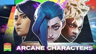 Arcane Characters Ranked From BEST to WORST  Top Tier Ep19 [upl. by Hadeehuat401]