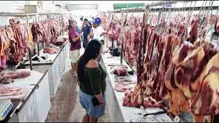 NAS FEIRAS DO NORDESTE CARNE BAIXOU GERAL CUSTO DE VIDA BAIXO E MUITA FARTURA [upl. by Seton453]