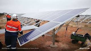 ARaymond Energies  Solar Installations worlwide [upl. by Berkin]