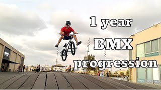 BMX  1 year progression [upl. by Atiuqcaj]