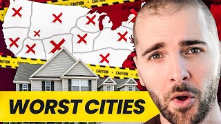 Top 10 Worst Cities to Buy a House in 2024 [upl. by Nahpos]