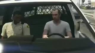 GTA V clip  Trevor and Police with Sr Pelo scream [upl. by Burt]