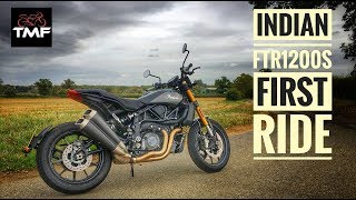 Indian FTR1200 S Flat Tracker Review [upl. by Zoltai683]