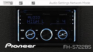 How To  Audio Settings Network Mode  Pioneer Audio Receivers 2020 [upl. by Elik677]