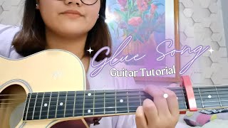 Glue Song  beabadoobee  Guitar Tutorial [upl. by Ydak918]