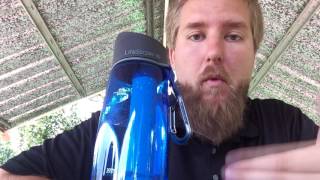 Life Straw Water Bottle and Filter Review [upl. by Earej]