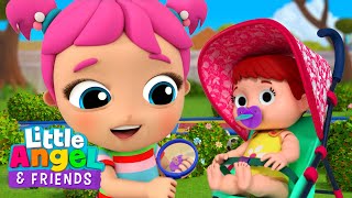 Princess Jills NEW Baby Doll Pretend Play  LittleAngel And Friends Kid Songs [upl. by Aicert753]